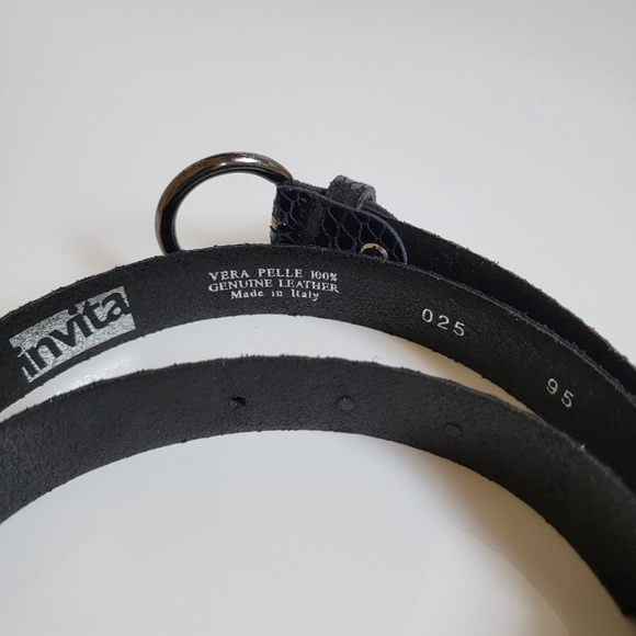 Invita Vera Pelle 100 % Leather Belt Italy - Picture 4 of 8